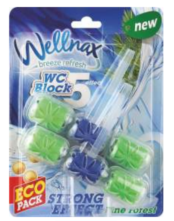 WELLNAX WC BLOCK 2-PIECE PINE FOREST 57 GR*24