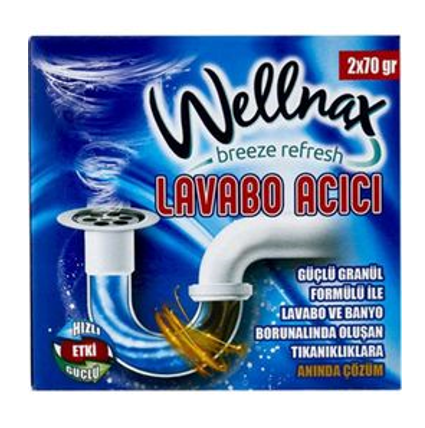 WELLNAX SINK OPENER 2 PACKS 70 GR*36