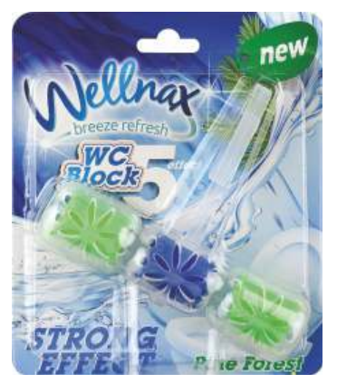 WELLNAX WC BLOCK SINGLE PINE FOREST 57GR*24
