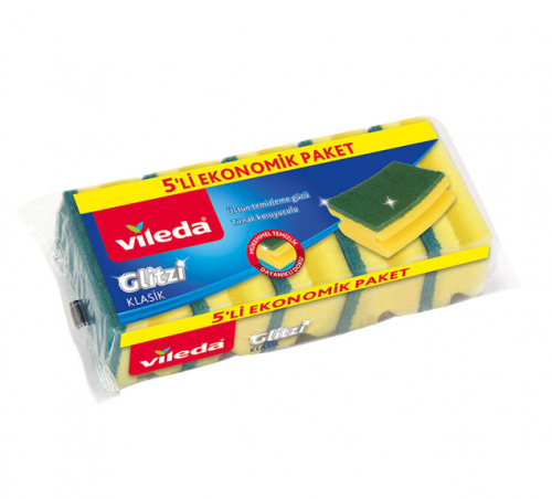 VİLEDA GREEN SPONGE 5-PIECE ROOFED *20