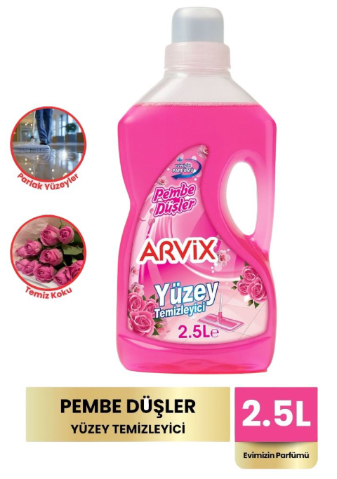 ARVIX SURFACE CLEANER 2.5 LT PINK DREAMS*6