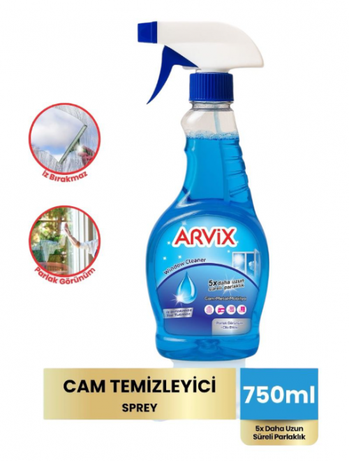 ARVIX GLASS CLEANER 750 ML*12