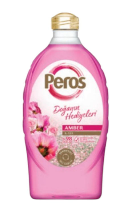 PEROS 1.5 LT LIQUID SOAP.AMBER & ROSE*9
