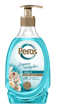 PEROS 400 ML LIQUID SOAP.AQUA & SEA BREEZE*12