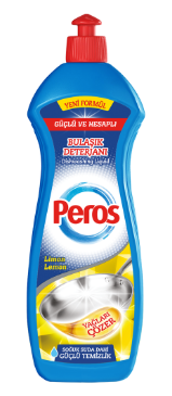PEROS 675 ML DISHWASHING DETERGENT LEMON*14