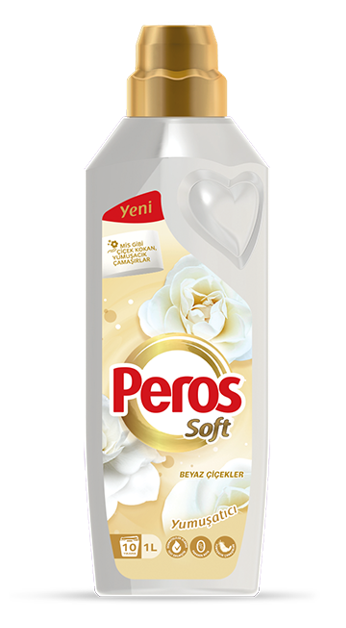 PEROS 1 LT SOFTENER WHITE FLOWERS*12