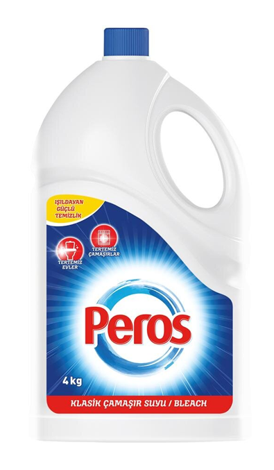 PEROS KLASİK 4 LT ÇAMAŞIR SUYU*4