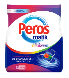 PEROS MATIC 1.5 KG VIBRANT COLORS*12