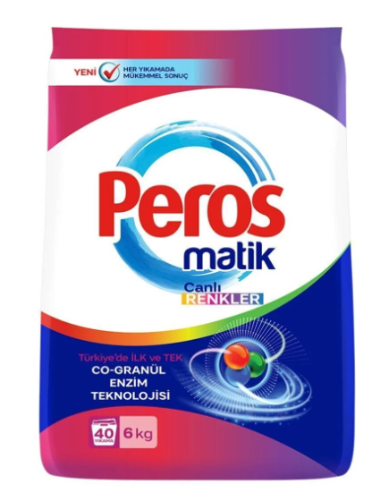 PEROS MATIC 6 KG VIBRANT COLORS*1