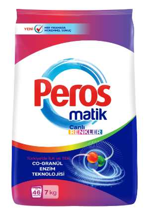 PEROS MATIC 7 KG VIBRANT COLORS*1