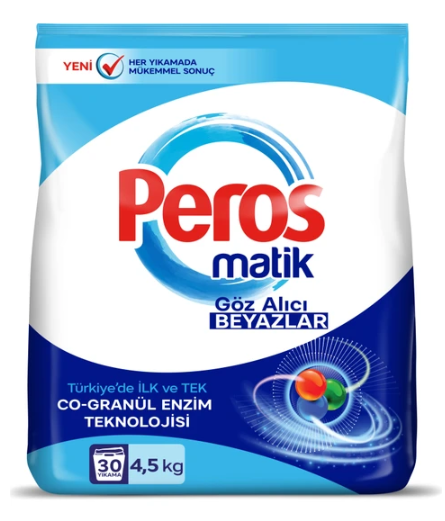 PEROS MATIC 4.5 KG DARK WHITES*1