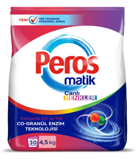 PEROS MATIC 4.5 KG VIBRANT COLORS *1