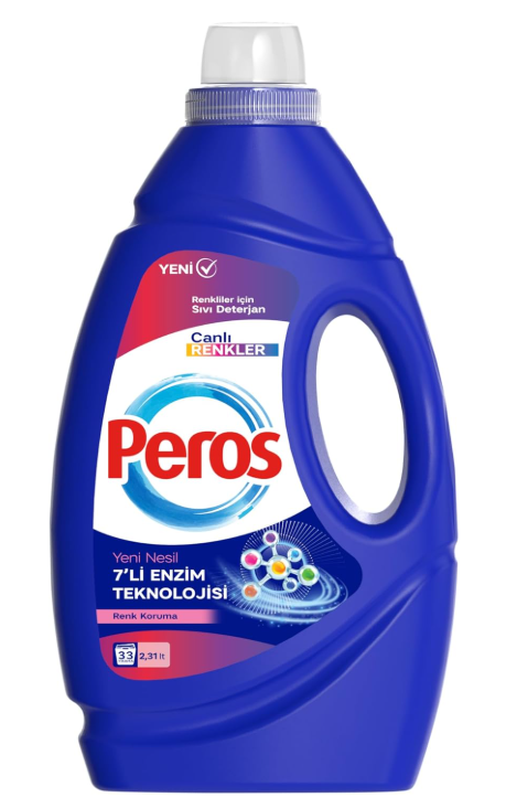 PEROS 2.31 LT LIQUID LAUNDRY DETERGENT COLORS*6