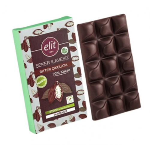 ELITE 60 GR SUGAR-FREE PREBI. DARK CHOCOLATE*10