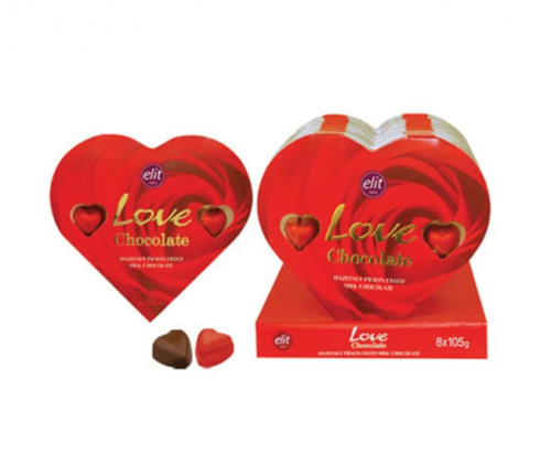 ELITE 105 GR LOVE CHOCOLATE*6