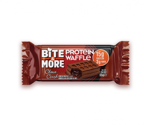 BITE & MORE 55 GR PROTEIN. CHOCOLATE WAFFLE*12