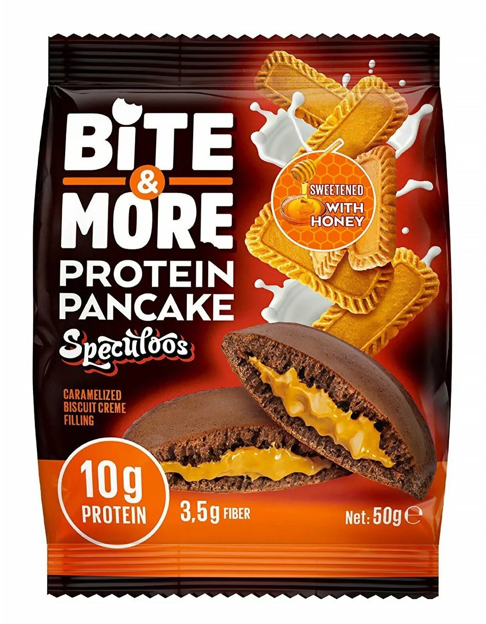 BITE & MORE 50 GR PROTEIN.SPECULOOS PANCAKE*12
