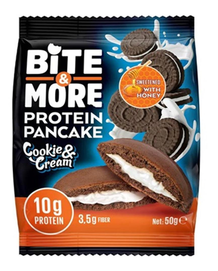 BITE & MORE 50 GR PROTEIN.OREOU PANCAKE*12