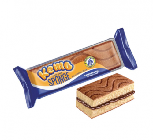 KEMO SPONGE COCOA CREAM VANILLA CAKE 35 GR * 24