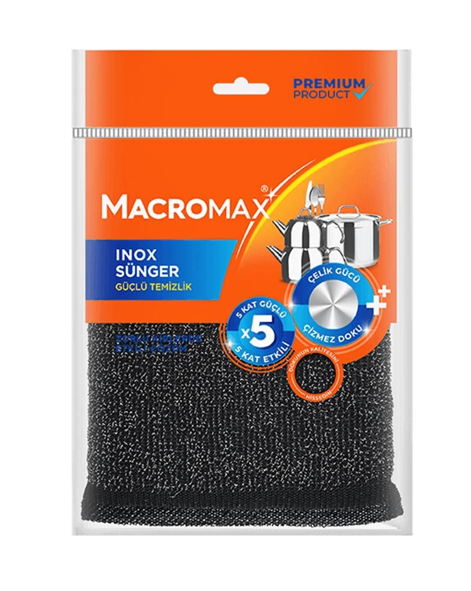 MACROMAX İNOX BULAŞIK SÜNGERİ*24