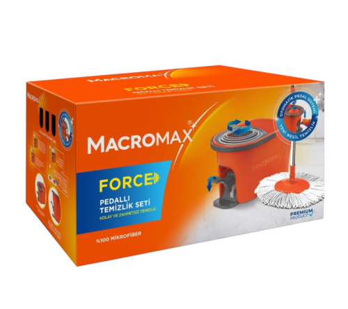 MACROMAX FORCE PEDALLI OTOMATİK TEMİZLİK SETİ*1