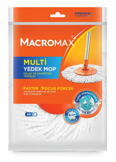 MACROMAX MULTİ YEDEK MOP*12