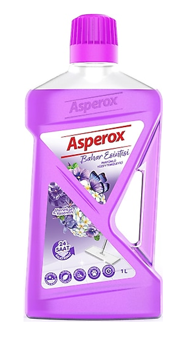 ASPEROX YÜZEY TEMİZLEYİCİ 1 LT BAHAR ESİNTİSİ*12