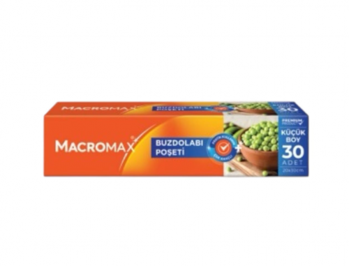 MACROMAX BUZDOLABI POŞETİ KÜÇÜK 30'LU*24