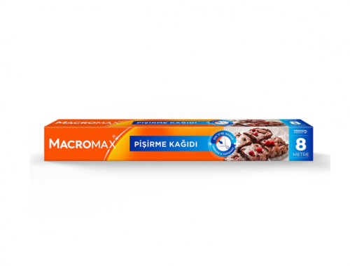 MACROMAX PİŞİRME KAĞIDI 8 MT*24