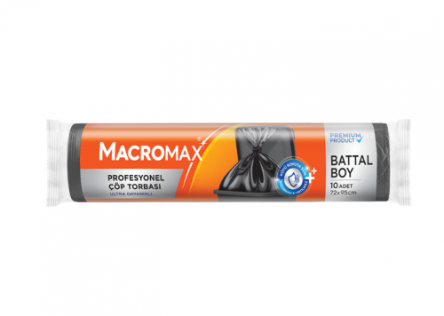 MACROMAX PROFESYONEL ÇÖP TORBASI BATTAL*20