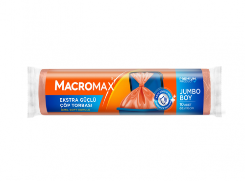 MACROMAX EKS.GÜÇLÜ ÇÖP TORBASI JUMBO 10'LU*20