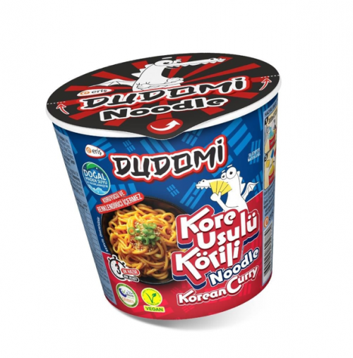 DUDOMİ NOODLE BARDAK 60 GR KORE USULÜ KÖRİLİ*24