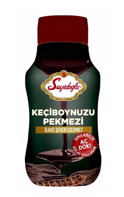 SEYİDOĞLU MÉLASSE DE CAROUBE EN PLASTIQUE OUVERTE ET VERSÉE 450 GR*12