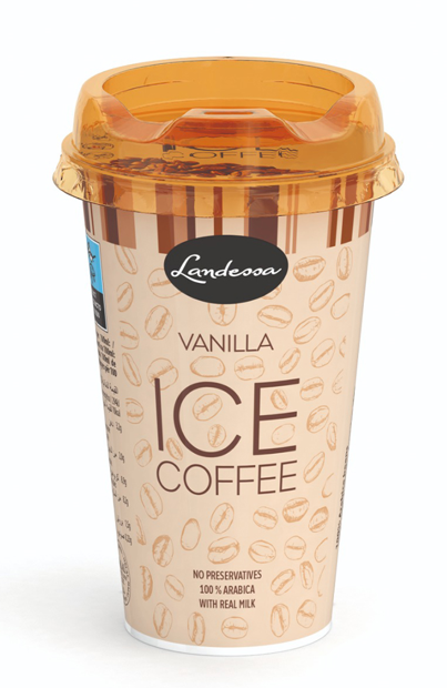 LANDESSA 230 ML ICE COFFE VANİLLA*10