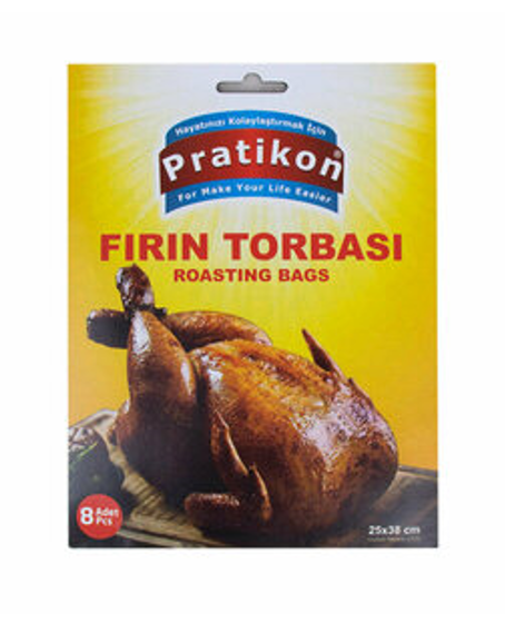 PRATİKON FIRIN TORBASI 8'Lİ*50