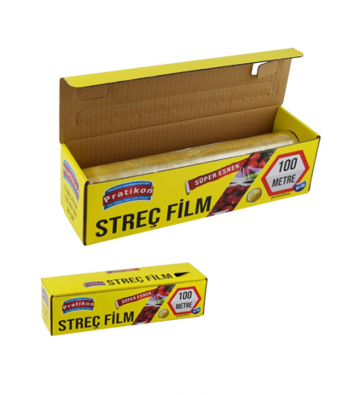 PRATİKON KUTULU STREÇ FİLM (30cm*100mt)*24