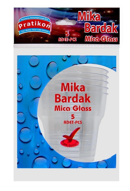 براتيكون ميكا أكواب 5 قطع *50