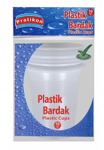 براتيكون زجاج 180 سي سي 10 عبوات*50