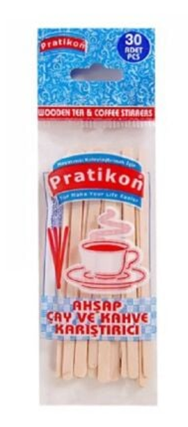 PRATİKON AHŞAP KARIŞTIRICI 30'LU*50