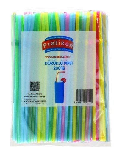 PRATİKON KÖRÜKLÜ PİPET 200'LÜ*50