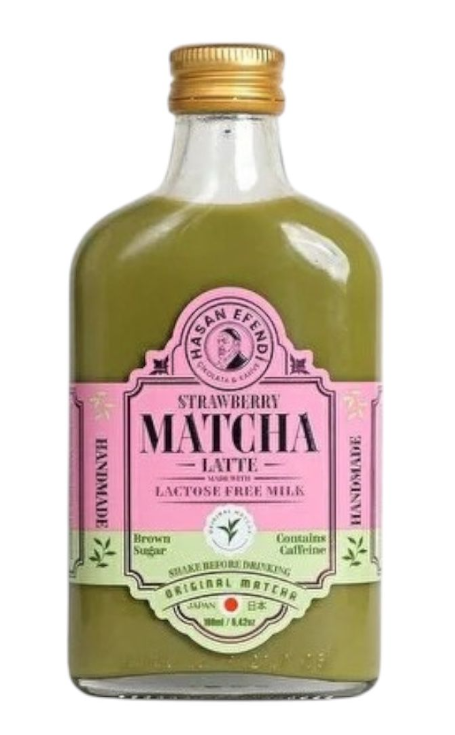 HASAN EFENDİ 190 ML STRAWBERRY MATCHA LATTE*12