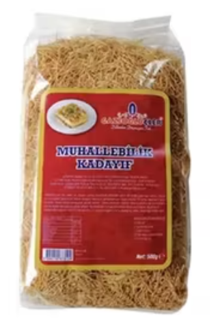 GAZİ 500 GR MUHALLEBİLİK KADAYIF*12