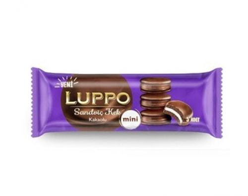 ŞÖLEN LUPPO SANDVİÇ KEK KAKAOLU ÇİK 55 GR*24