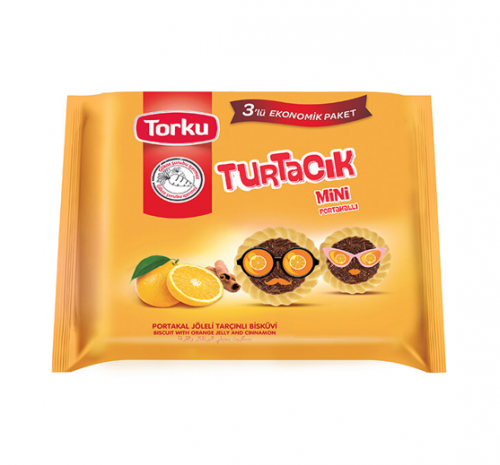 TORKU (410511) TURTACIK ORANGE. 3-PACK 282 GR * 12