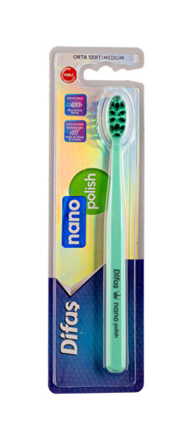 DİFAŞ TOOTHBRUSH NANO POLISH MEDIUM*12