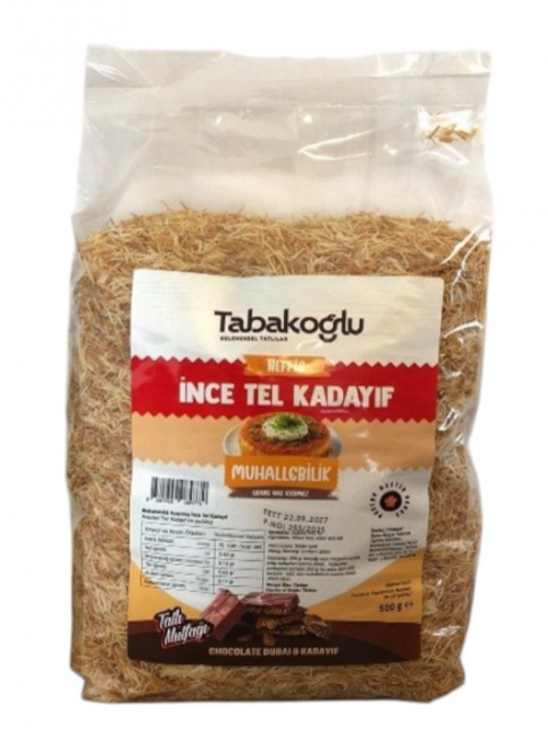 TABAKOĞLU KADAYIF PUDDING 500 GR BAG*20
