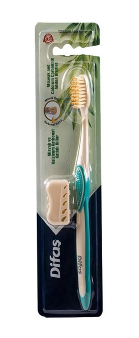 DİFAŞ TOOTHBRUSH WITH MISWAK EXTRACT (SOFT)*12