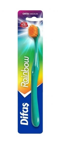 DİFAŞ RAINBOW TOOTHBRUSH (MEDIUM HARD)*12