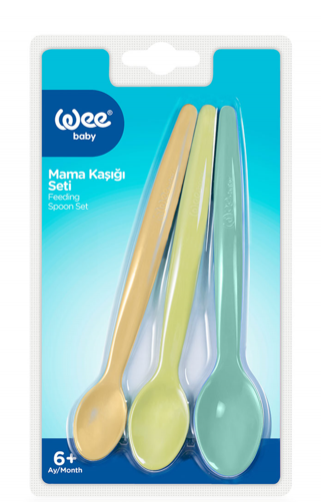 WEE BABY (123) 3-PACK BABY SPOONS*6