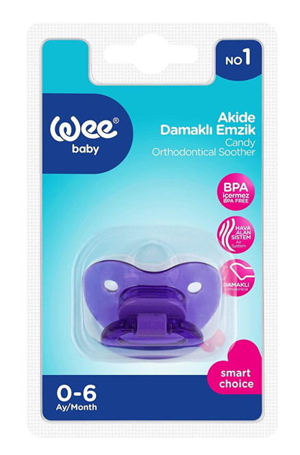 WEE BABY (111) AKIDE ORODD SHAPE PACIFIER NO:1 *12